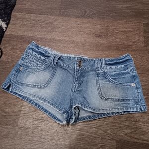 Y2k 2000s Denim Blue Women's Shorts Sz 7